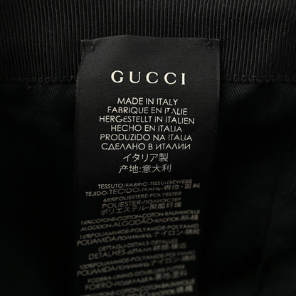 Gucci Monogram Web Baseball Hat M Black 9 of 10