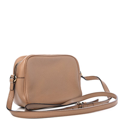 Gucci Pebbled Calfskin Small Soho Disco Bag Rose Beige 2 of 4