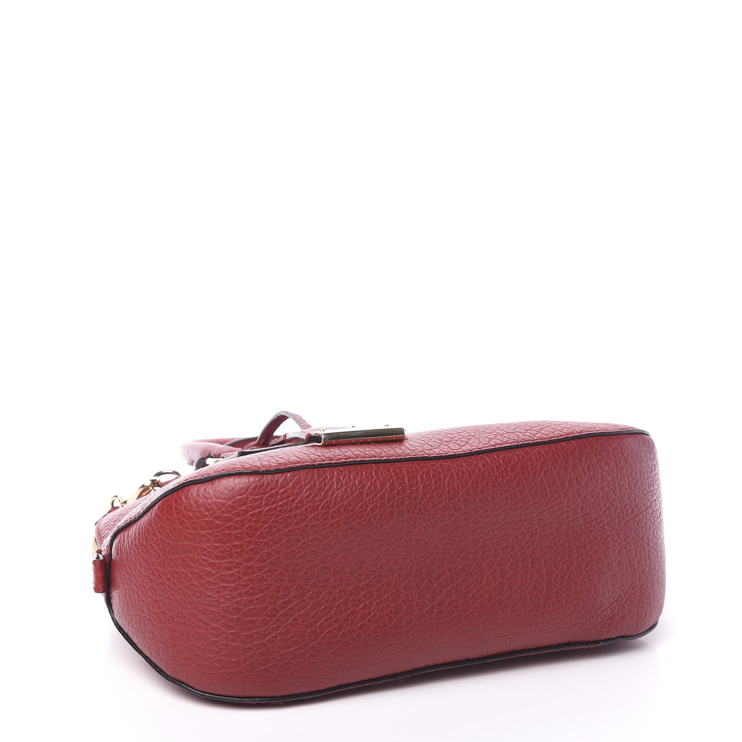 Burberry Heritage Grain Small Orchard Bowling Bag Military Red 3 of 11