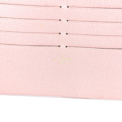 Louis Vuitton Calfskin Felicie Card Holder Insert Rose Ballerine 5 of 5