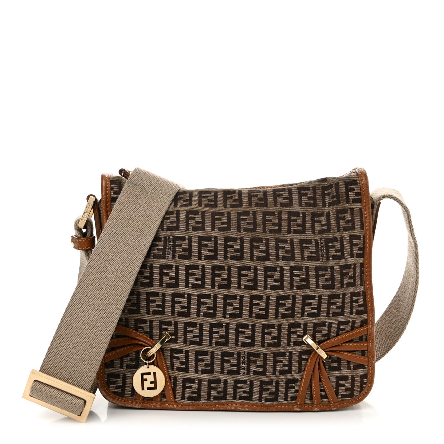 Zucchino Crossbody Messenger Panna Cuoio