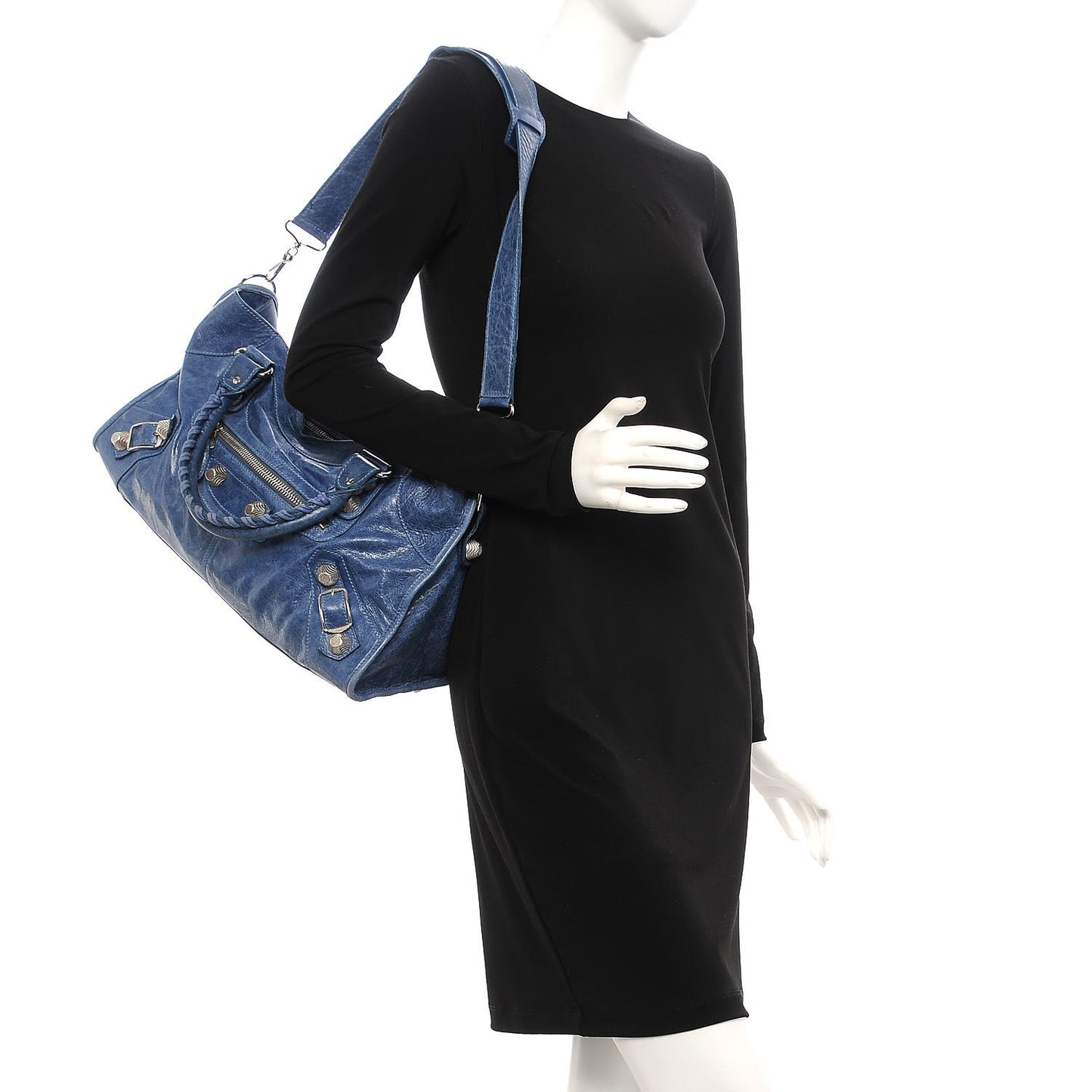 Chevre Giant 21 Silver Hardware Part Time Ocean