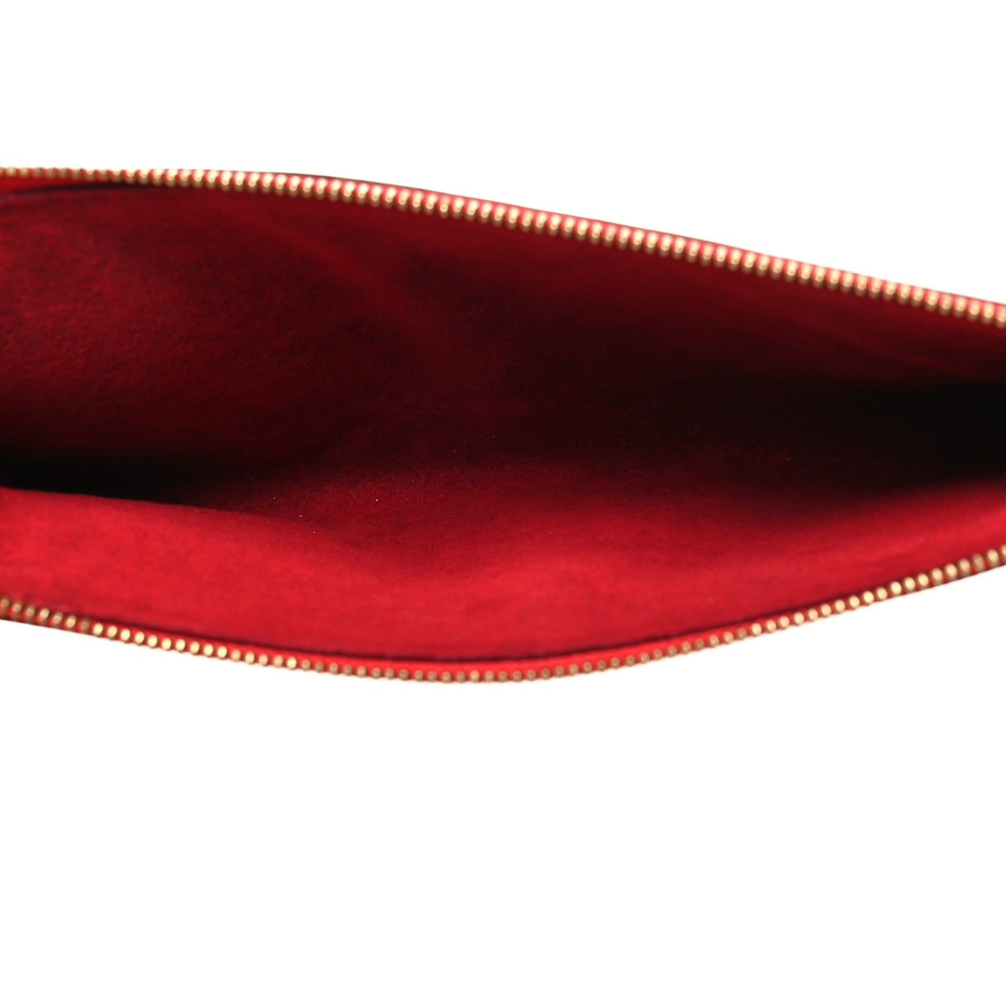 Epi Pochette Accessories 24 Castillan Red