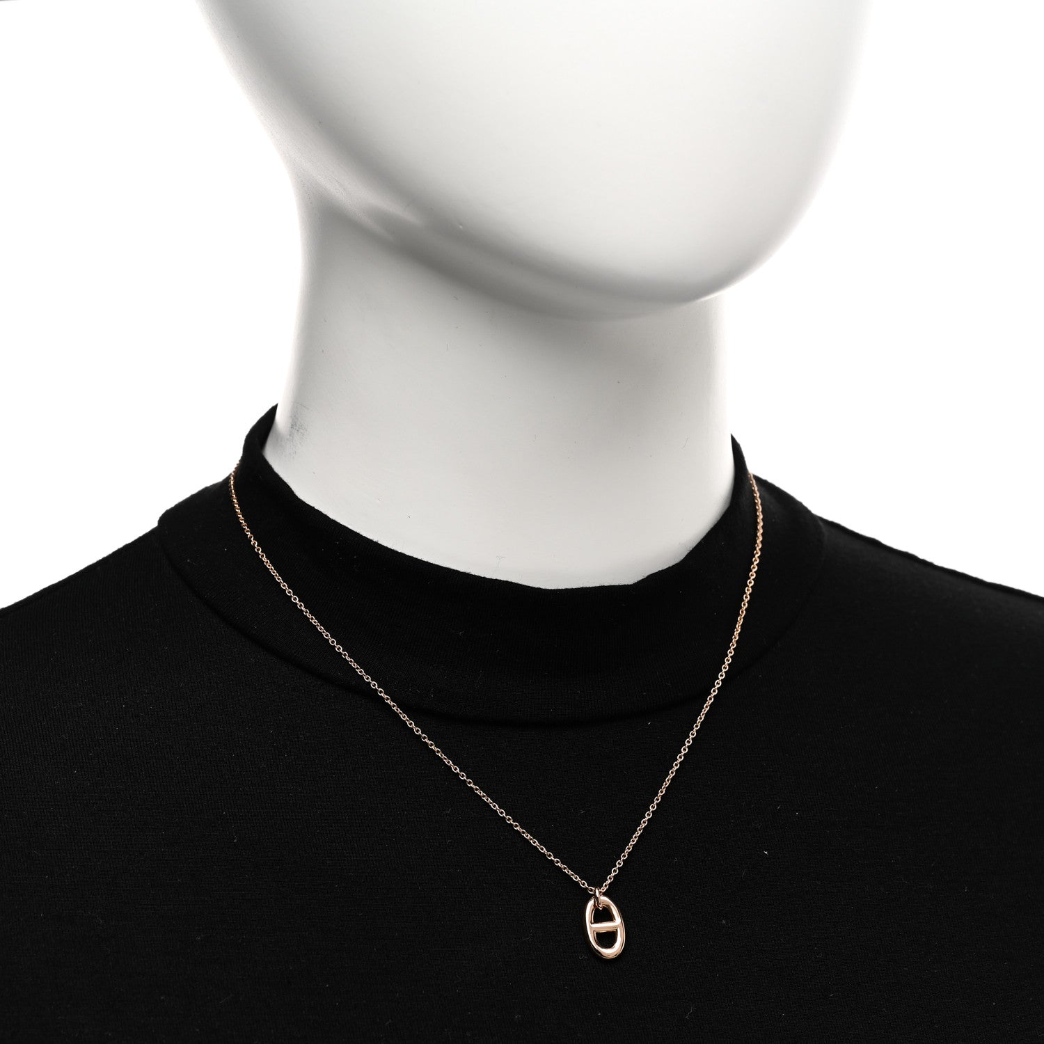 Hermes 18K Rose Gold PM Farandole Pendant Necklace 2 of 6
