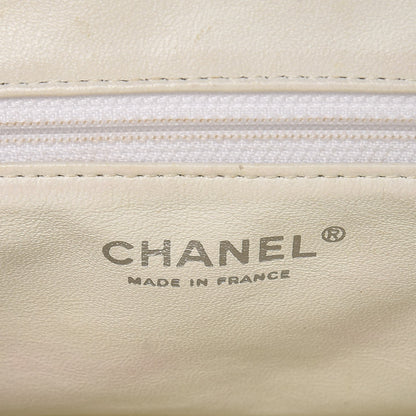 Chanel Caviar Quilted Timeless Clutch White 6 of 9