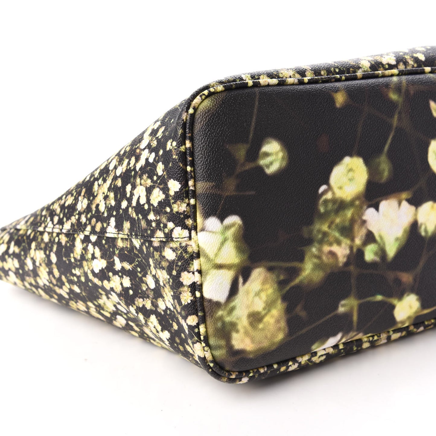 Textured Coated Canvas Baby's Breath Print Large Antigona Tote