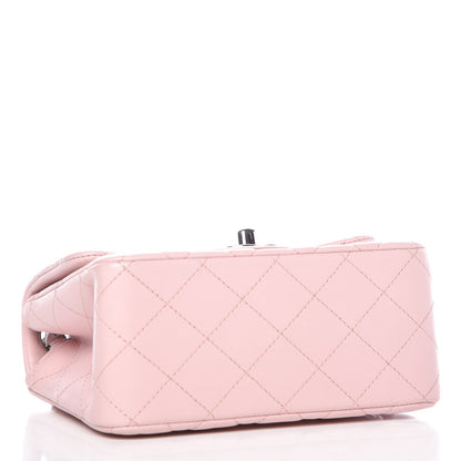 Chanel Lambskin Quilted Mini Square Flap Light Pink 4 of 8