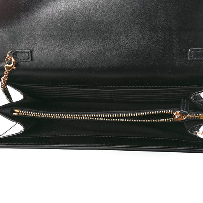 Versace Patent Medusa Clutch With Chain Black 5 of 10