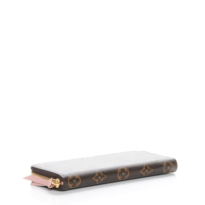 Louis Vuitton Monogram Clemence Wallet Rose Ballerine 4 of 7
