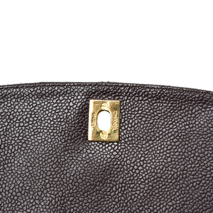 Chanel Caviar Quilted Flap Camera Case Brown 13 of 15