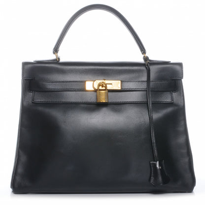 Hermes Box Kelly 32 Black 1 of 10