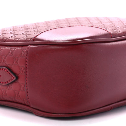 Gucci Microguccissima Mini Bree Messenger Bag Red 11 of 12