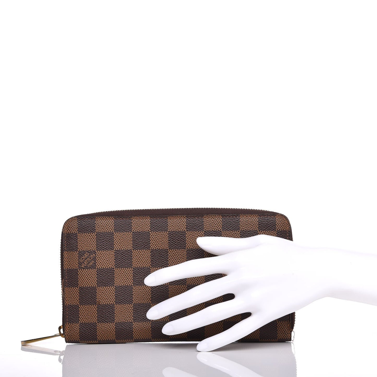 Damier Ebene Zippy Organizer Wallet
