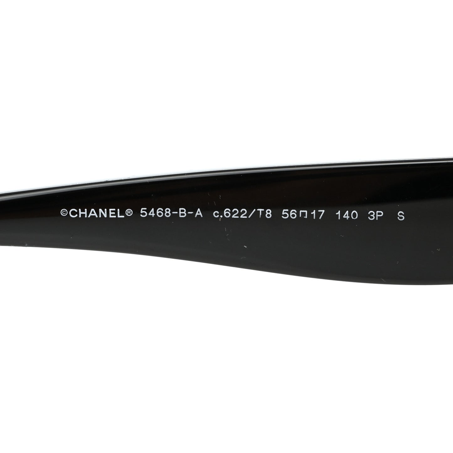 Acetate Polarized CC Sunglasses 5468-B-A Black