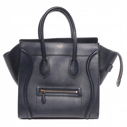 Celine Smooth Calfskin Mini Luggage Navy 1 of 12