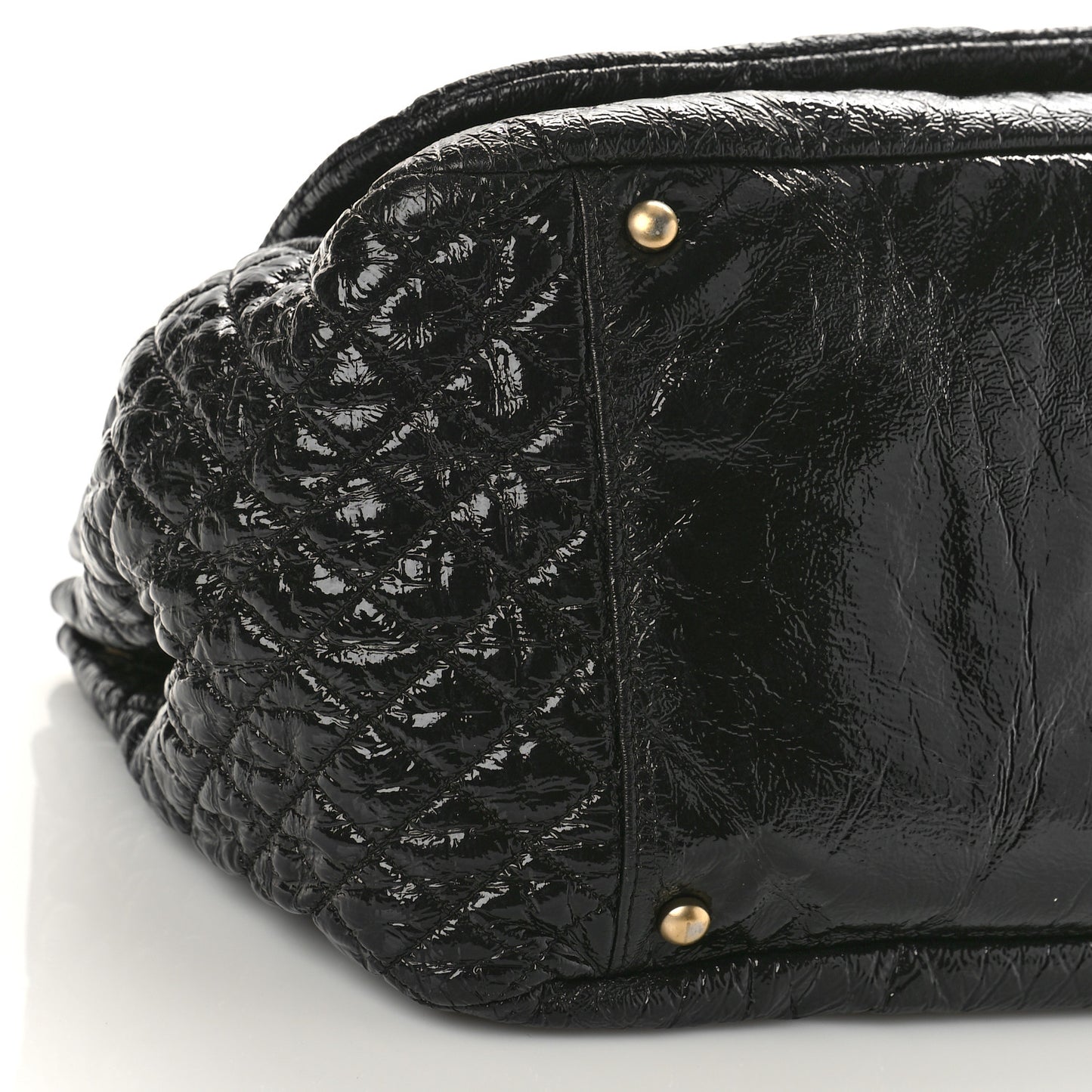 Vinyl XL Rock and Chain Flap Black