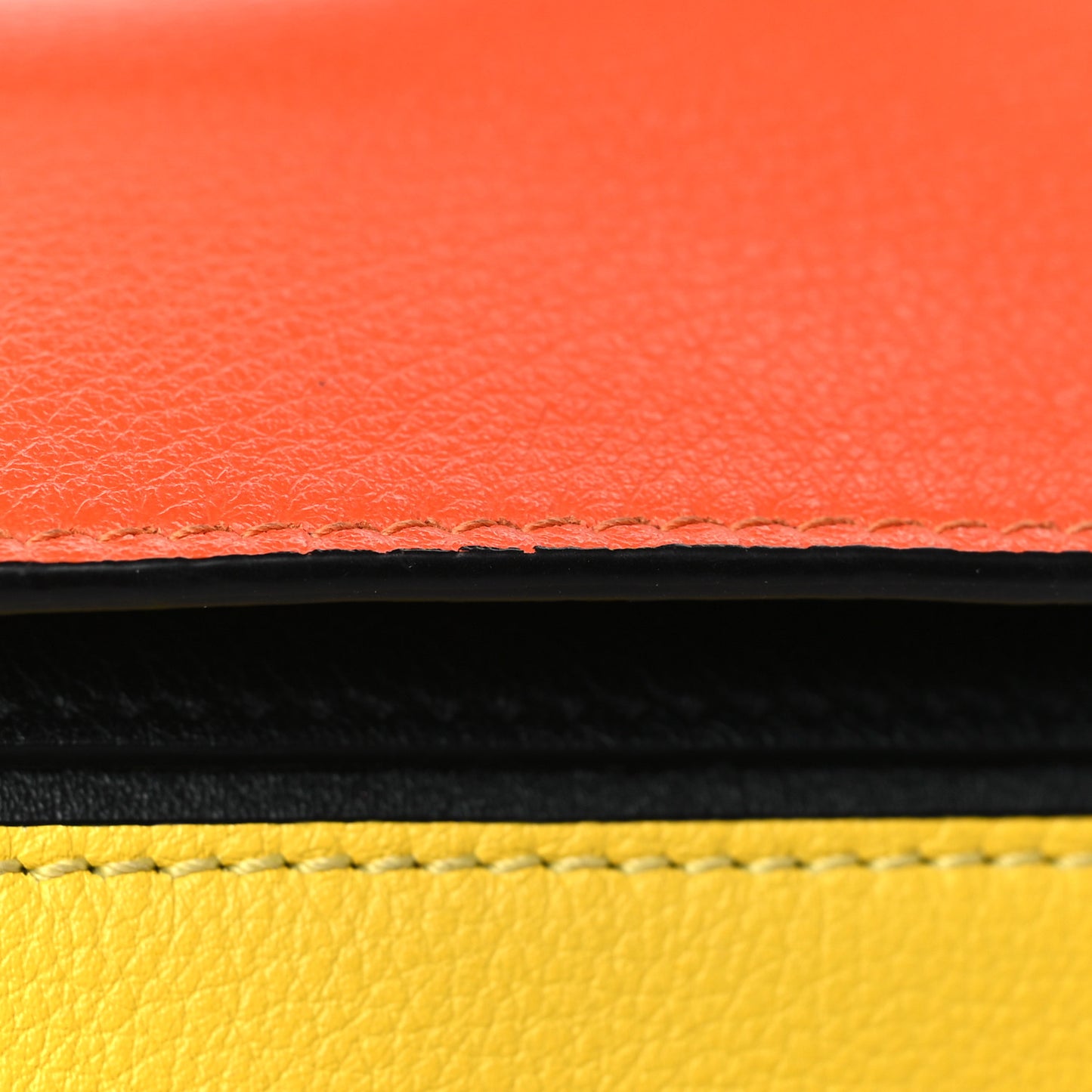 Calfskin Small Puzzle Bag Multicolor Black