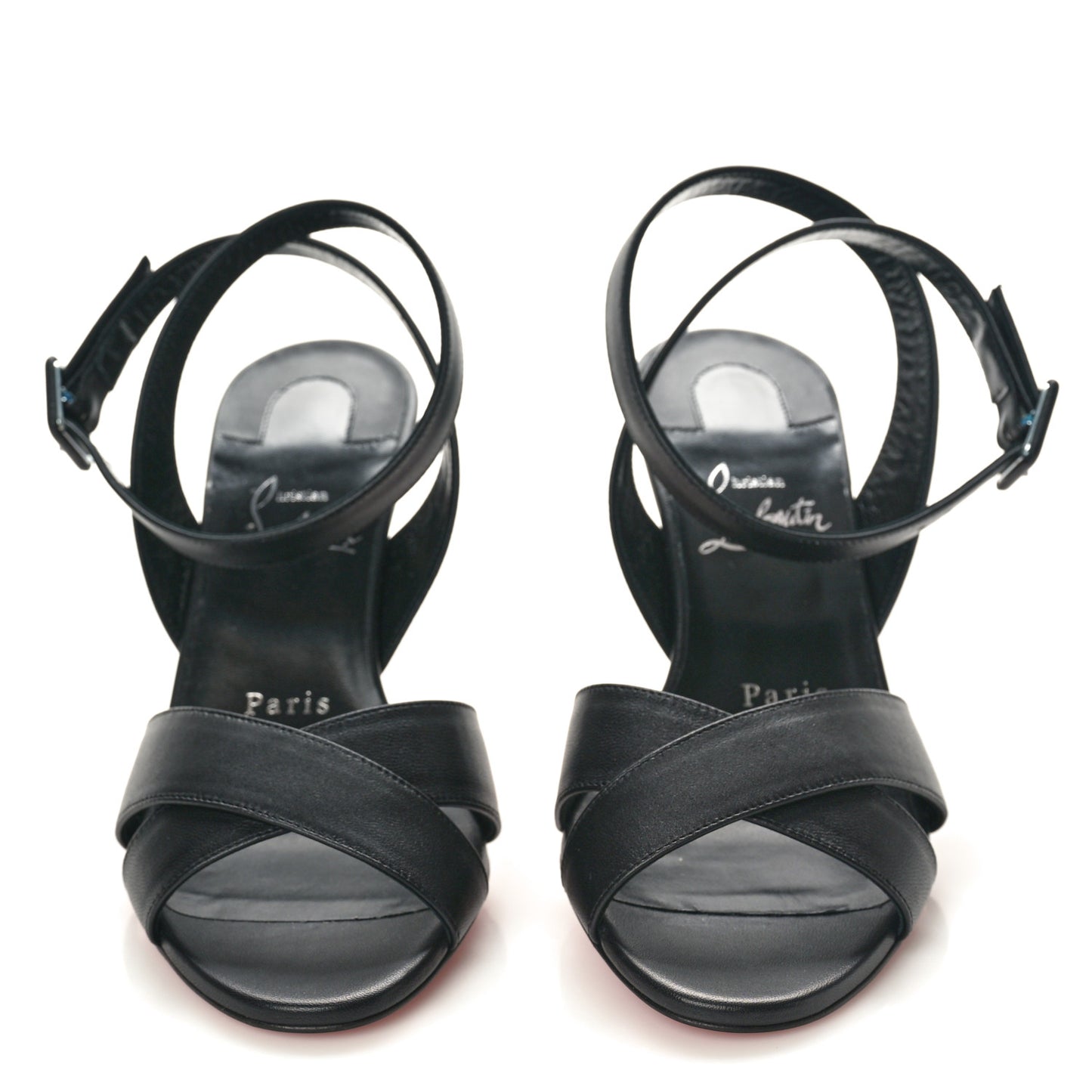 Calfskin Mariza 85 Sandals 37 Black
