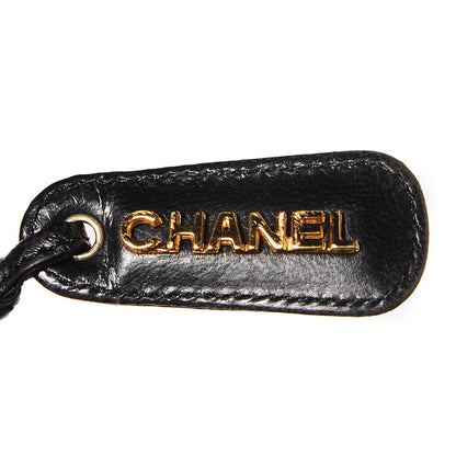 Chanel Lambskin CC Shoulder Bag Black 8 of 8