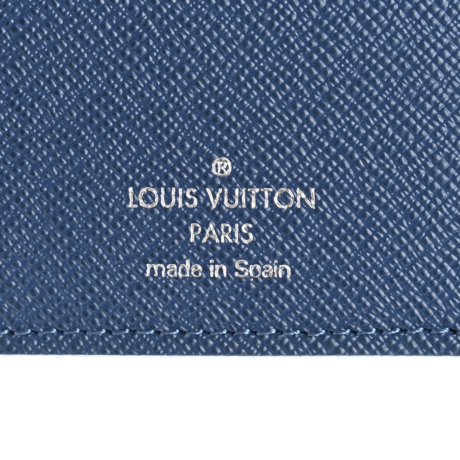 Louis Vuitton Monogram Gradient Brazza Wallet Navy Blue 6 of 8