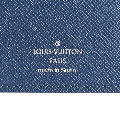 Louis Vuitton Monogram Gradient Brazza Wallet Navy Blue 6 of 8