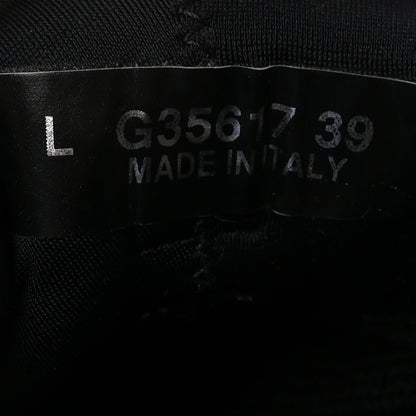 Chanel Velvet Calfskin Mixed Fibers CC Sneakers 39 Black 39 Black 9 of 10