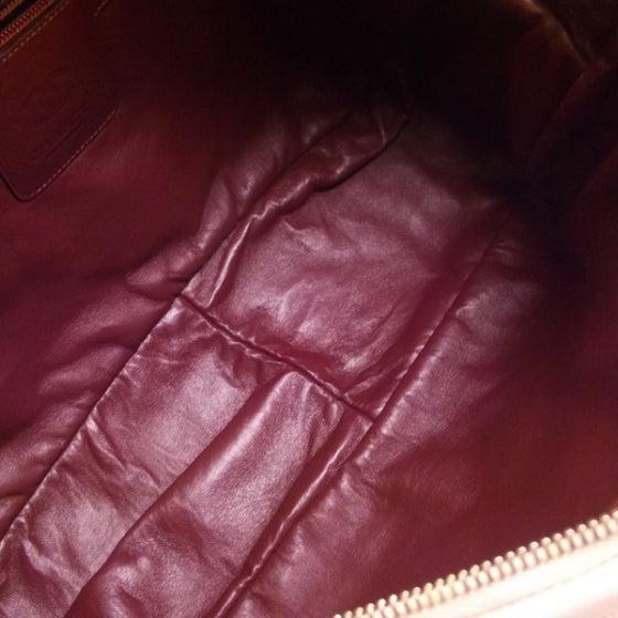 Chanel Lambskin COCO Cocoon Bowler Light Gold 9 of 12