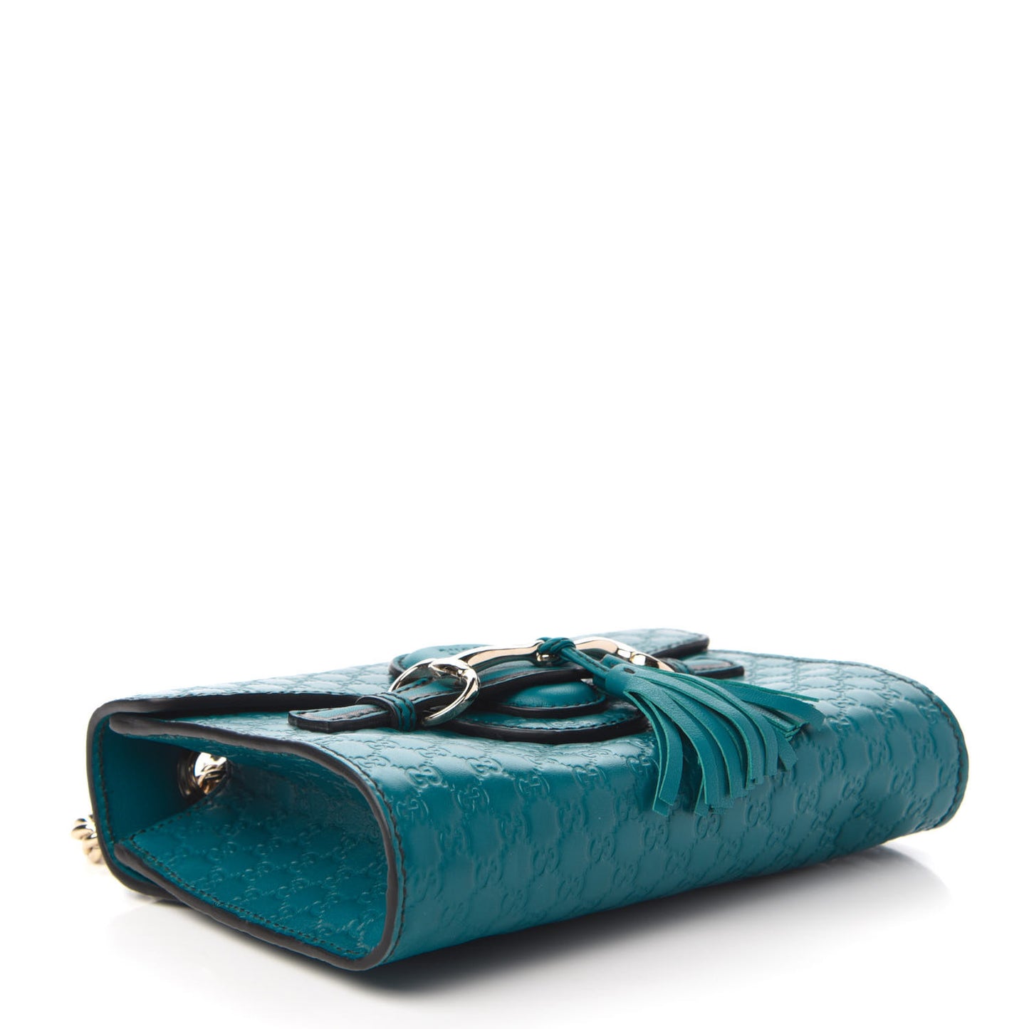 Microguccissima Mini Emily Shoulder Bag Deep Cobalt