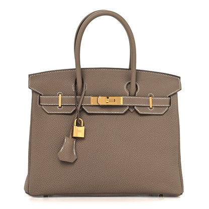 Hermes Togo Birkin 30 Etoupe 1 of 13