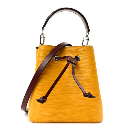 Louis Vuitton Epi Neonoe MM Citron Grenat 1 of 12