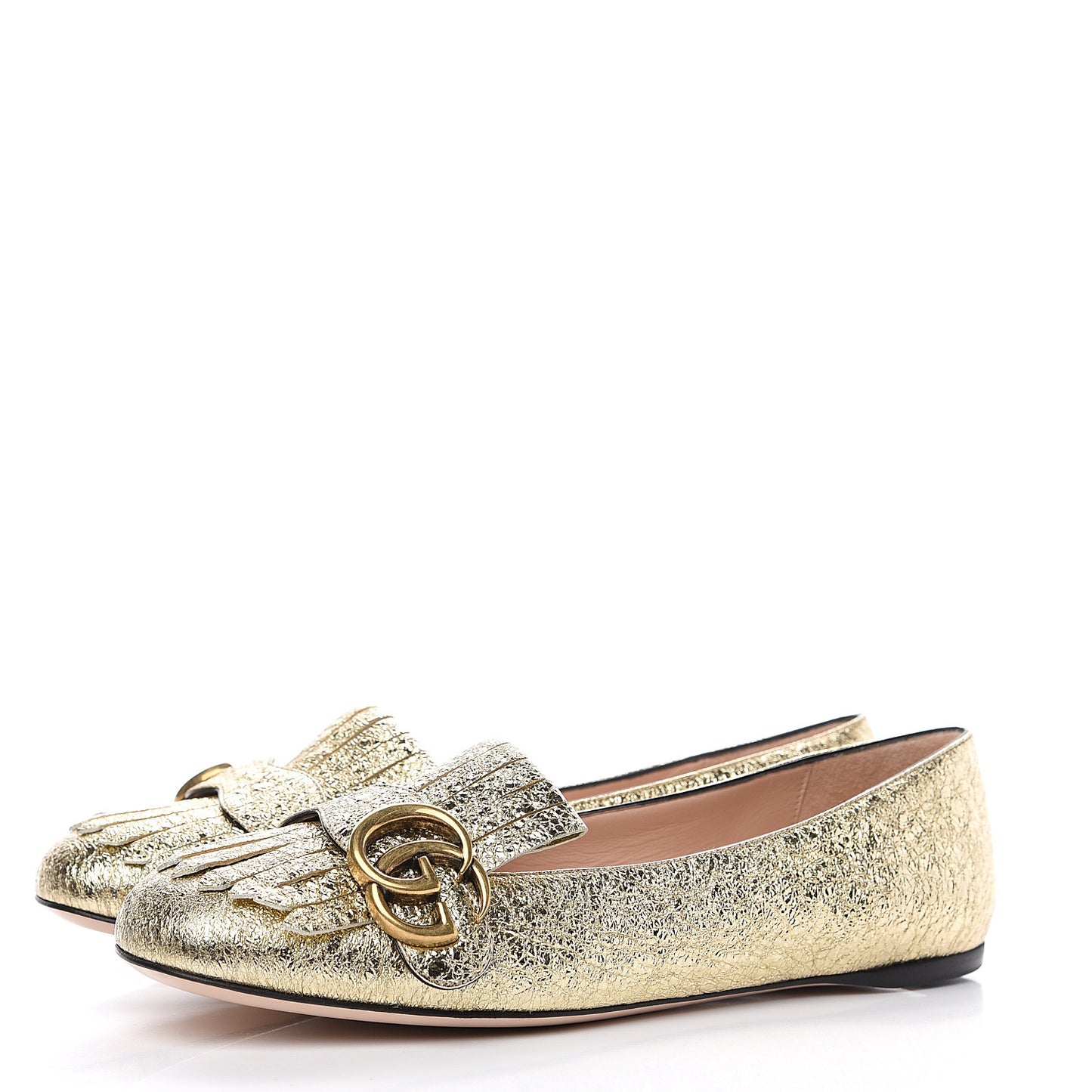 Galassia GG Marmont Fringe Flats 37 Platino