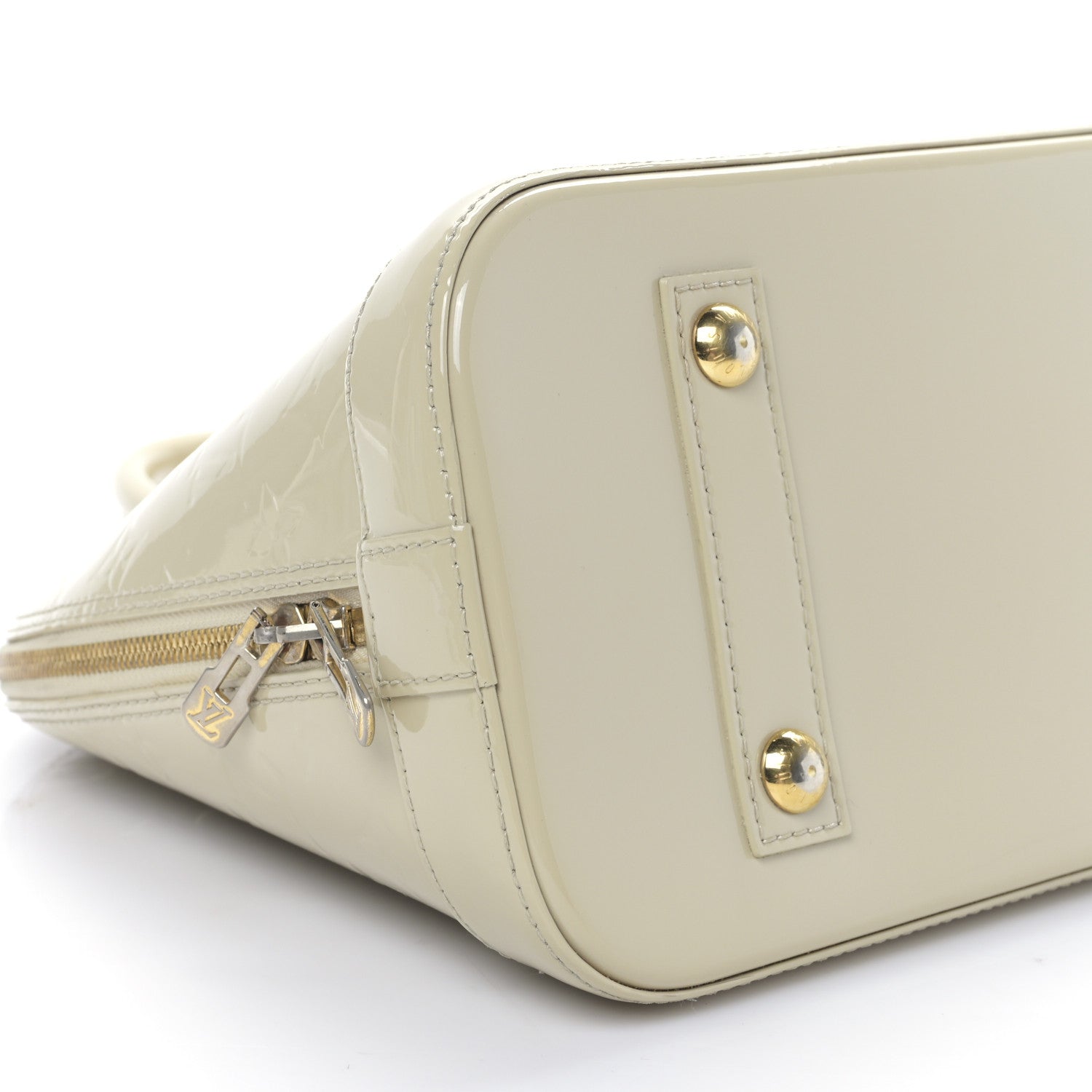 Louis Vuitton Vernis Alma PM Blanc Corail 7 of 8