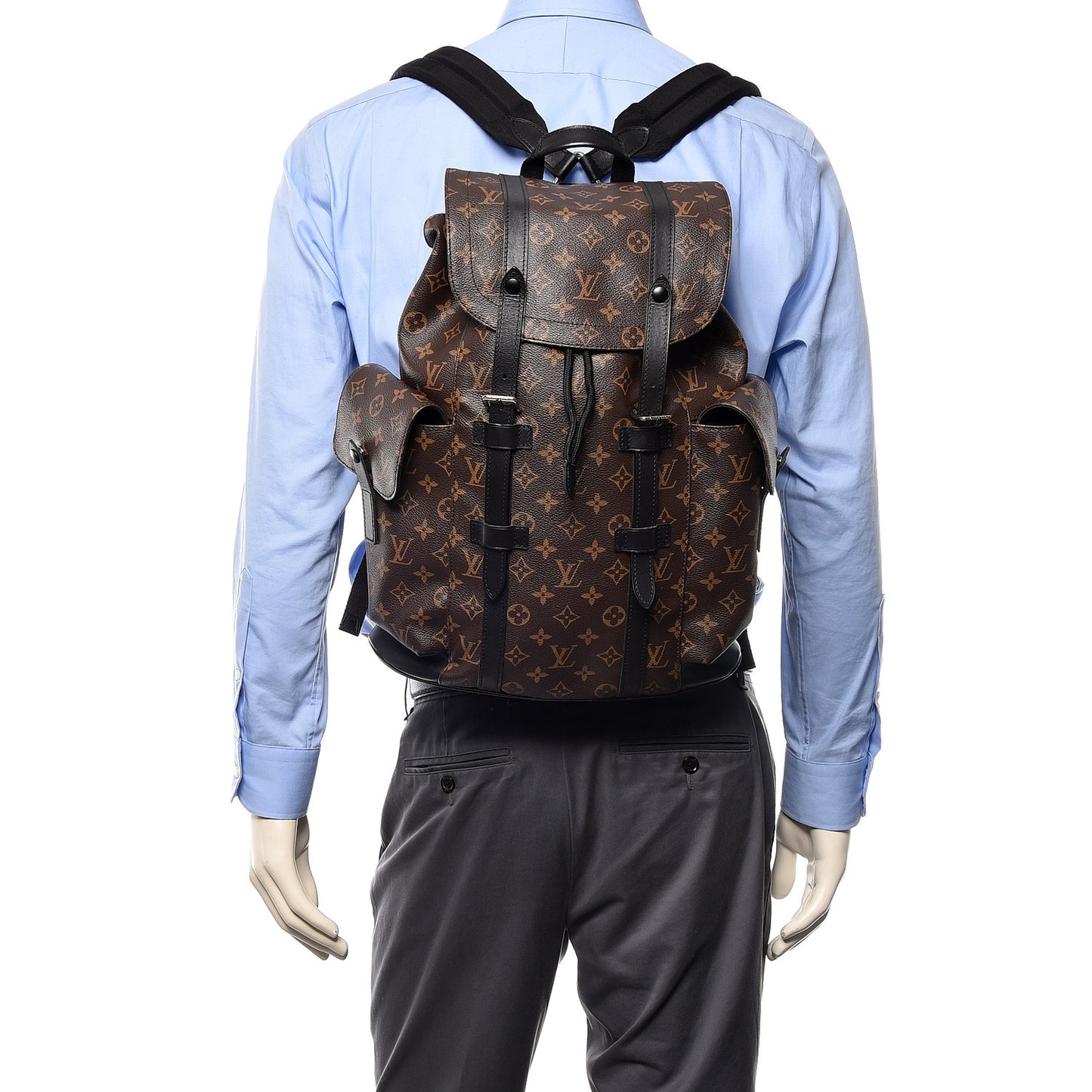 Monogram Macassar Christopher PM Backpack