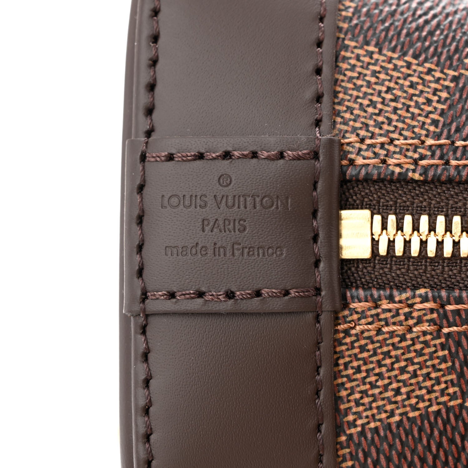 Louis Vuitton Damier Ebene Alma BB 6 of 10