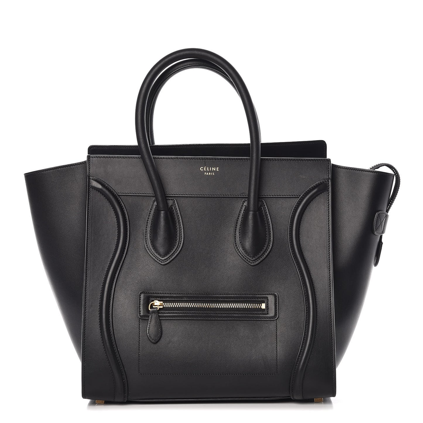 Smooth Calfskin Mini Luggage Black