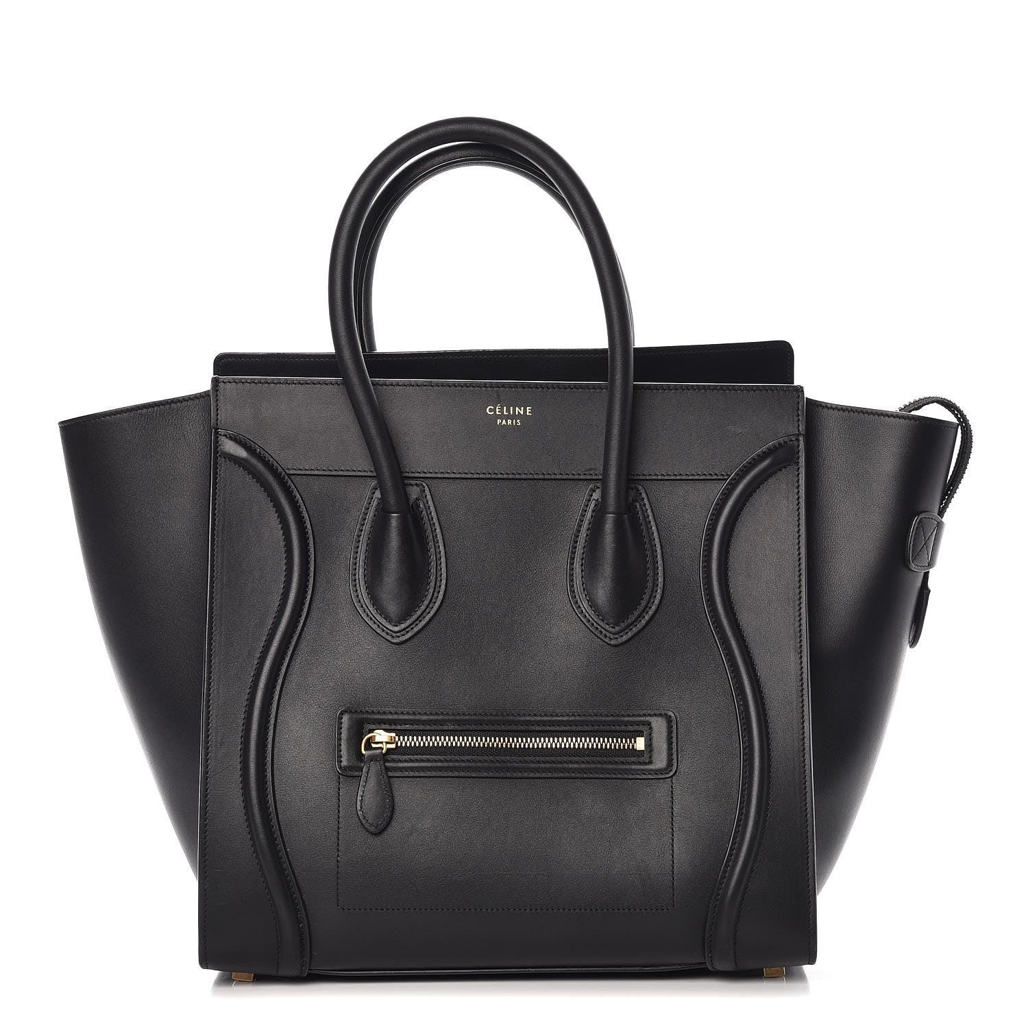 Celine Smooth Calfskin Mini Luggage Black 1 of 17