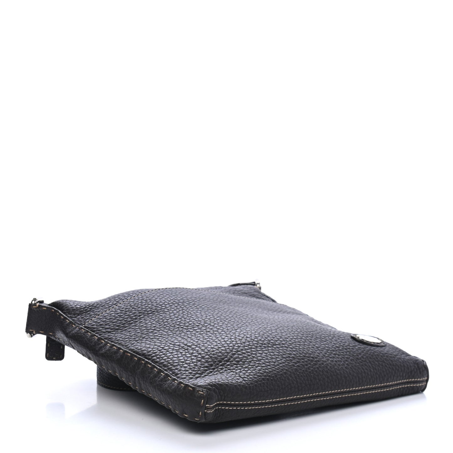 FEND Calfskin Romano Selleria Messenger Brown