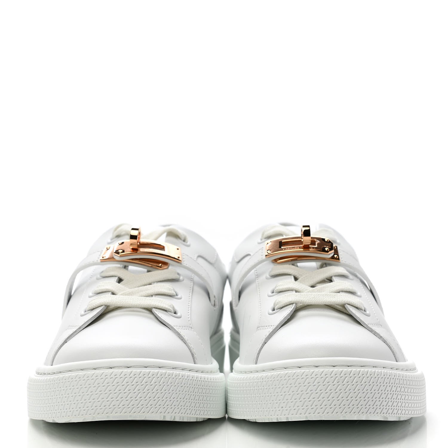 Hermes Calfskin Day Sneakers 37 White 2 of 9