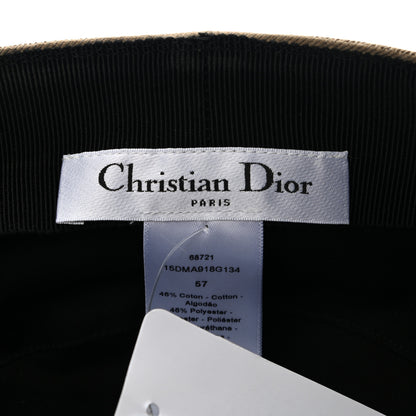 Christian Dior Cotton Baseball Cap 57 Beige 7 of 8