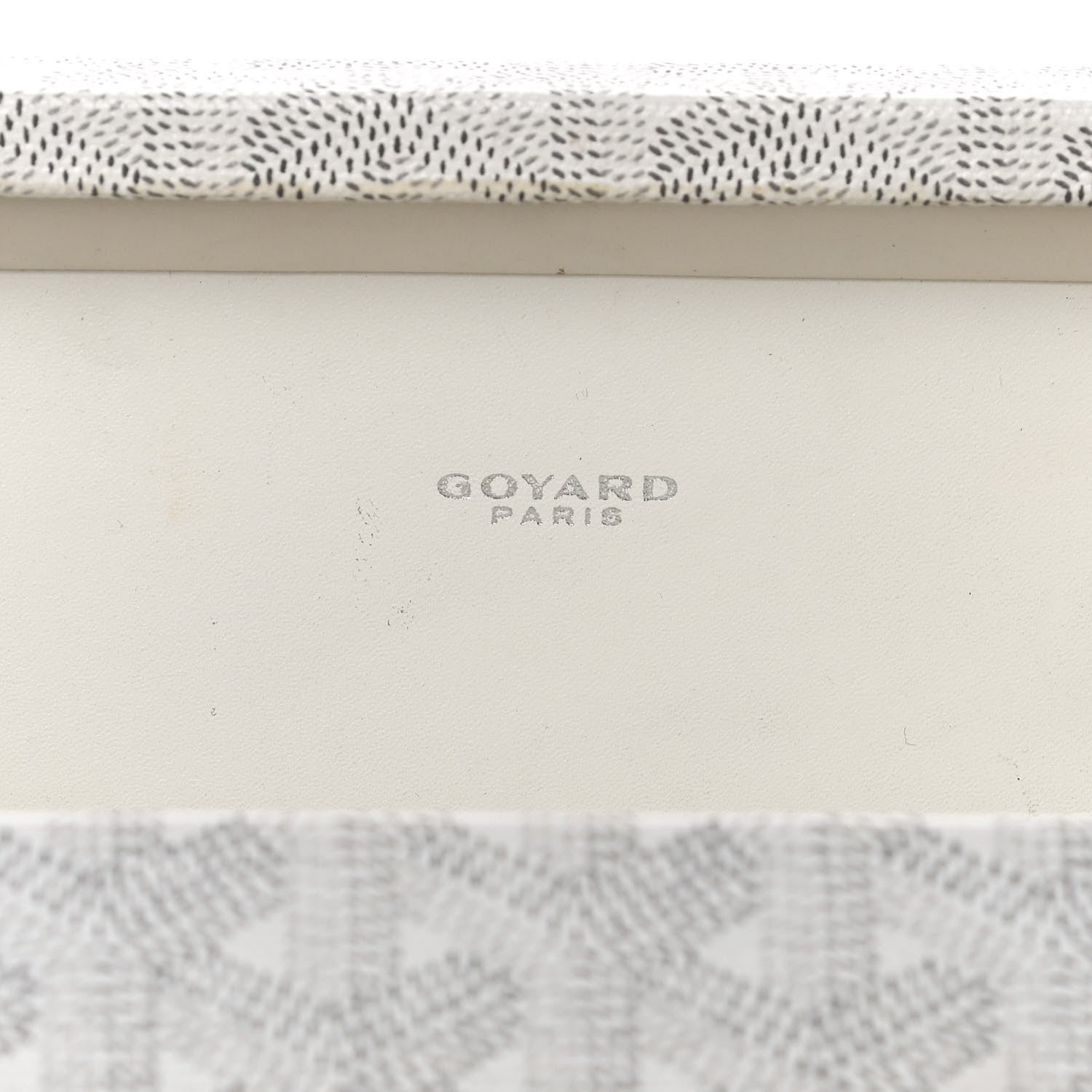 Goyard Goyardine Saint Honore Clutch White 6 of 17