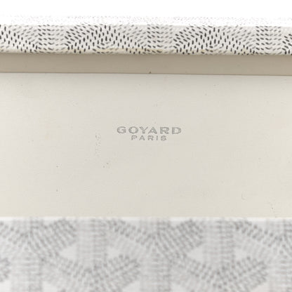 Goyard Goyardine Saint Honore Clutch White 6 of 17