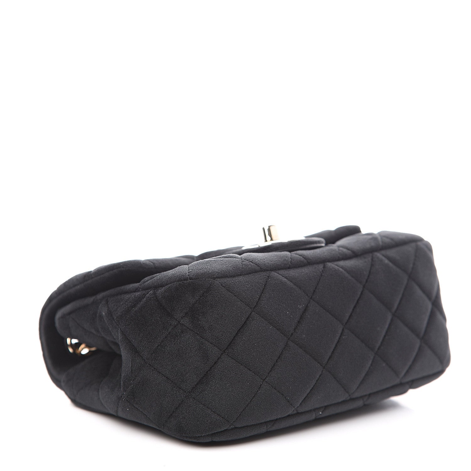Chanel Velvet Quilted Mini Pearl Crush Flap Black 3 of 9