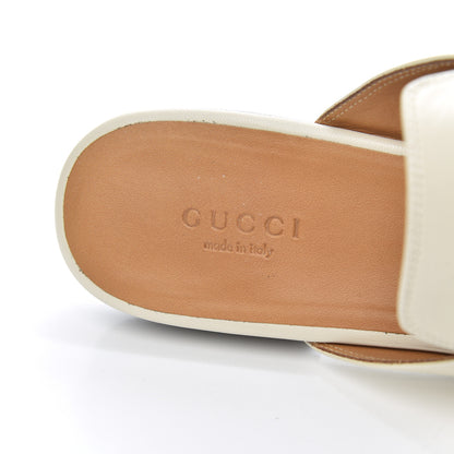 Gucci Malaga Kid Womens Princetown Slippers 37 Mystic White 6 of 17