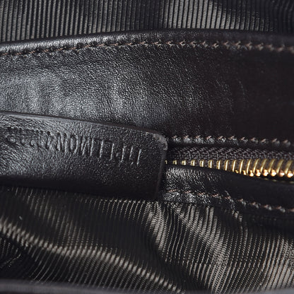 Burberry Calfskin Quilted Baby Beaton Dark Brown 8 of 13