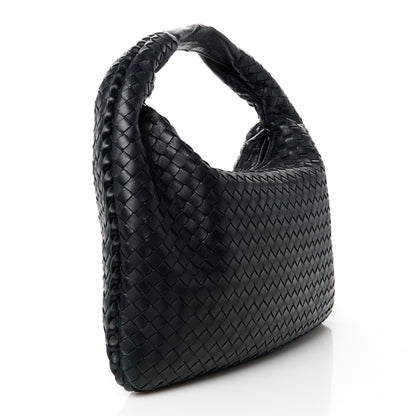 Bottega Veneta Nappa Intrecciato Medium Veneta Hobo Black 3 of 12