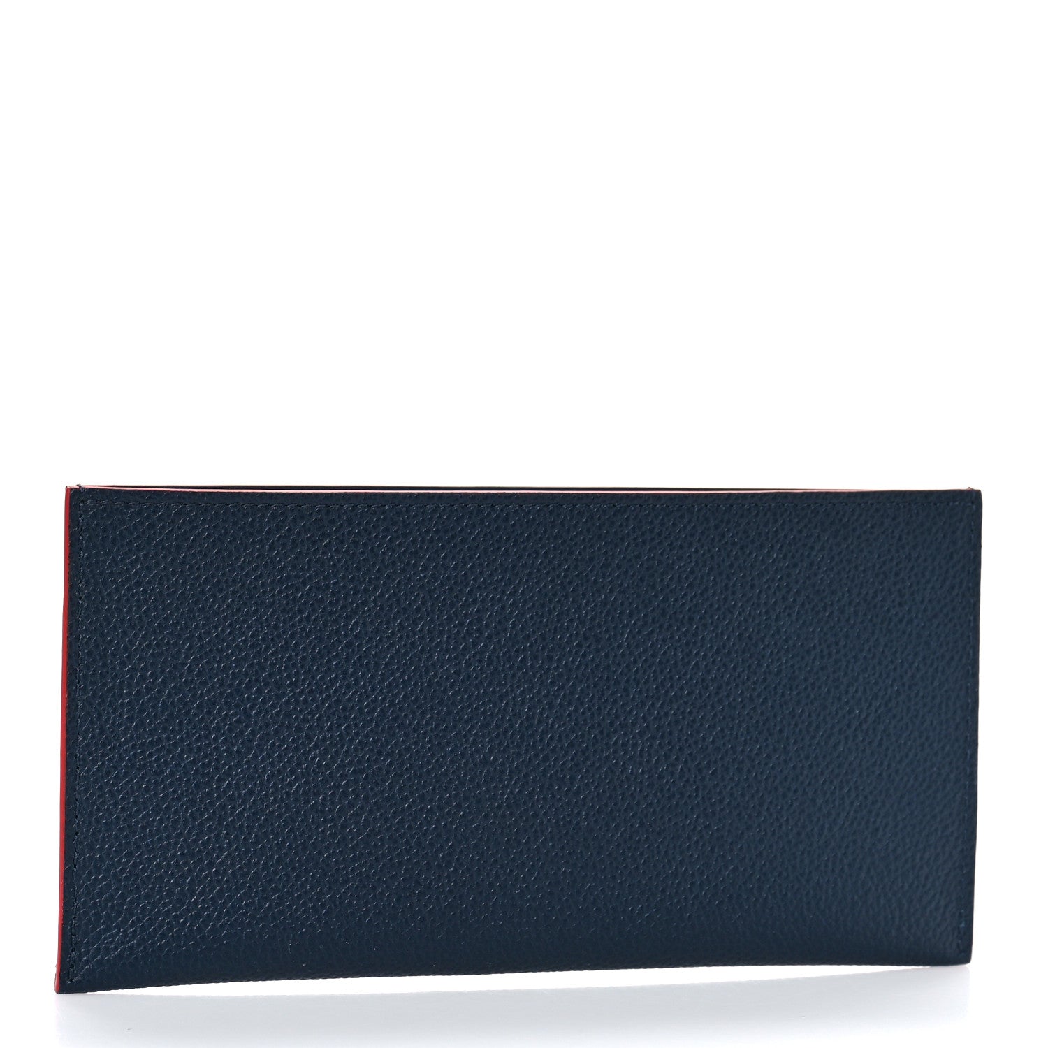 Louis Vuitton Calfskin Felicie Chain Wallet Card Holder Insert Marine Rouge 3 of 8
