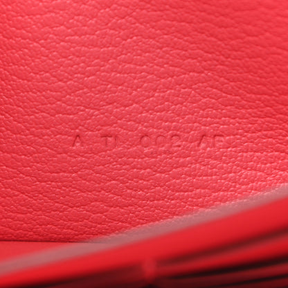 Hermes Chevre Mysore Kelly Longue Wallet Rose Lipstick 7 of 9