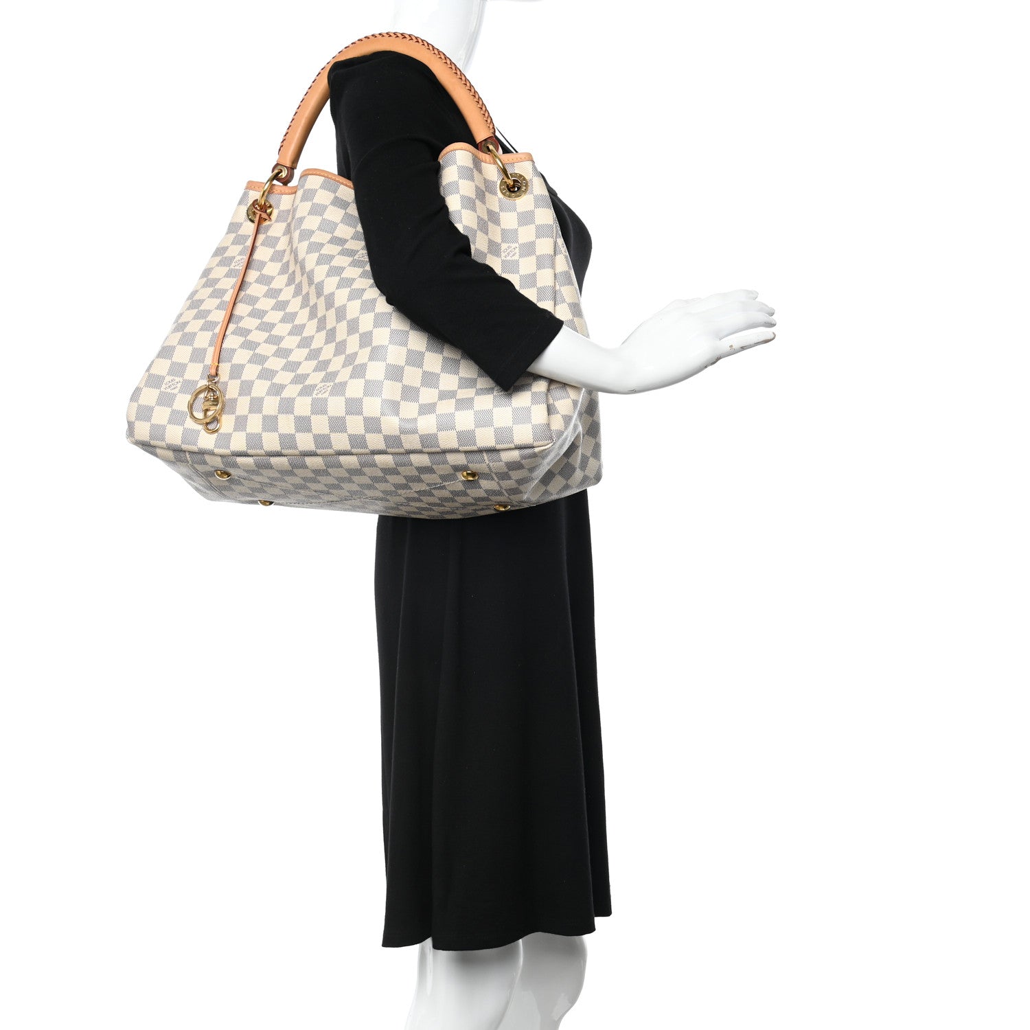Louis Vuitton Damier Azur Artsy MM 2 of 11