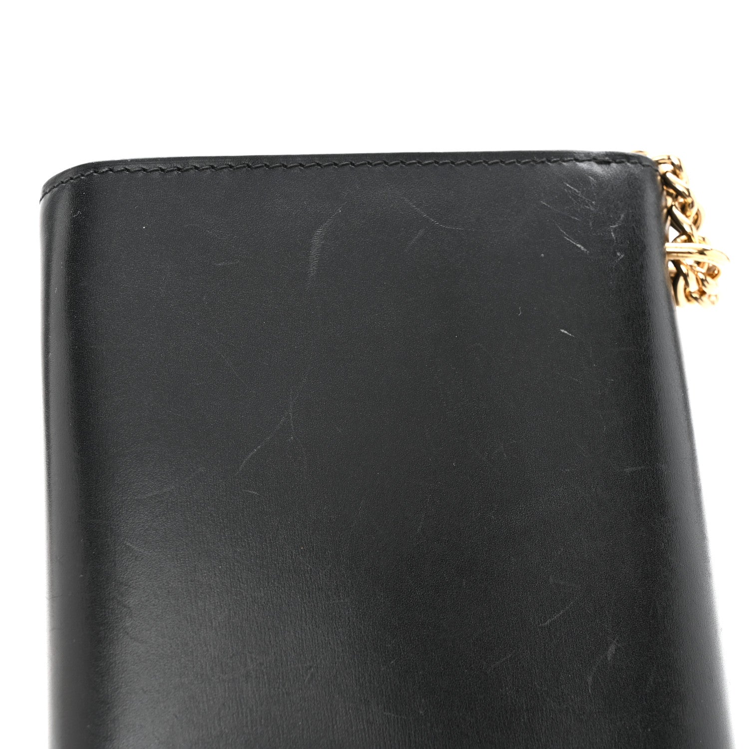 Louis Vuitton Calfskin Chain Louise MM Black 13 of 13