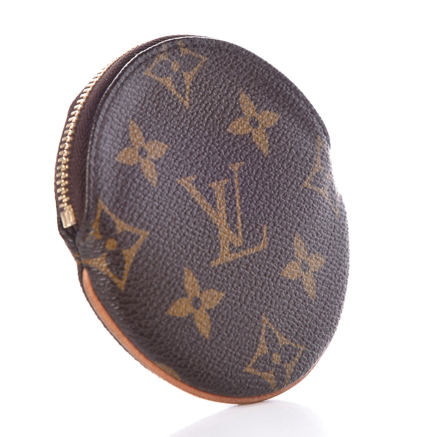 Monogram Round Coin Purse